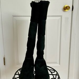 UGG Black Over the Knee Boots gently worn